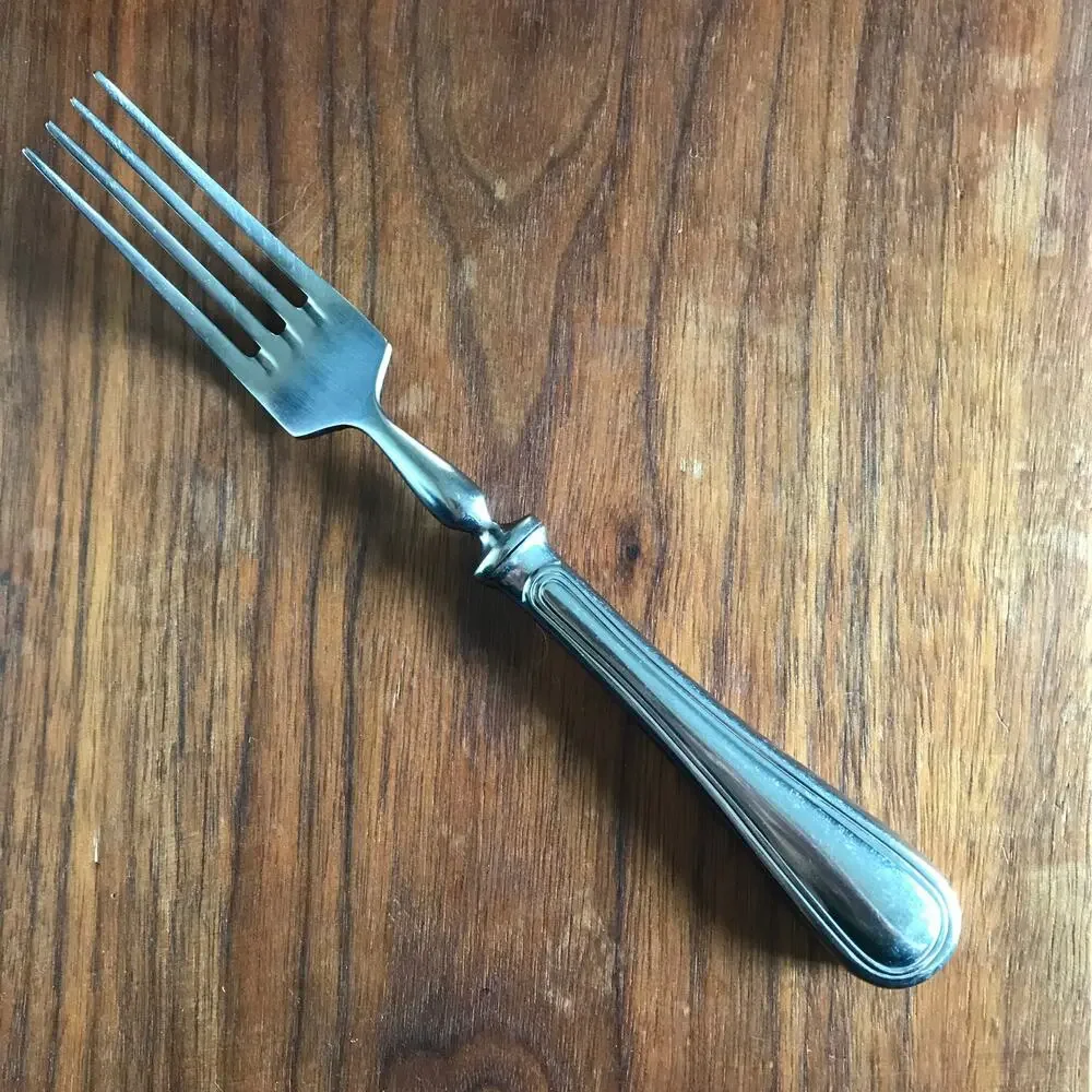 Williams Sonoma WSF15 Stainless France Glossy Silverware Single Dinner Fork